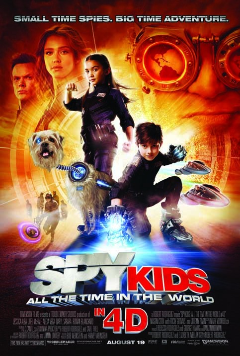 Дети шпионов 4: Армагеддон / Spy Kids: All the Time in the World in 4D (2011)